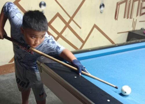 Feivel Xavier Andih, Atlet Biliar Masa Depan Kabupaten Banggai