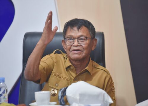 Sapa Kepala Desa Secara Daring, Gubernur Rusdy Mastura Tegaskan Sulteng Jadi Penopang IKN