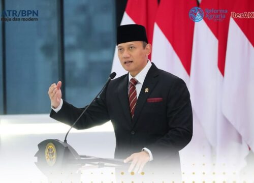 Agus Harimurti Yudhoyono Lantik Majelis Pembina dan Pengawas PPAT Pusat dan MPPW