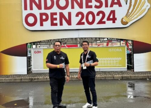 Gufran dan Nizar Rahmatu Nonton Langsung Final Indonesia Open