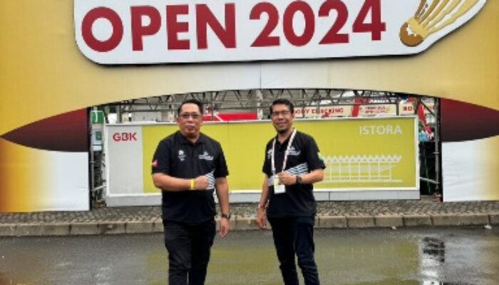 Gufran dan Nizar Rahmatu Nonton Langsung Final Indonesia Open