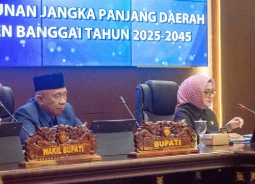 Furqanuddin Sampaikan Nota Pengantar Raperda RPJPD Banggai 2025-2045 di Paripurna DPRD