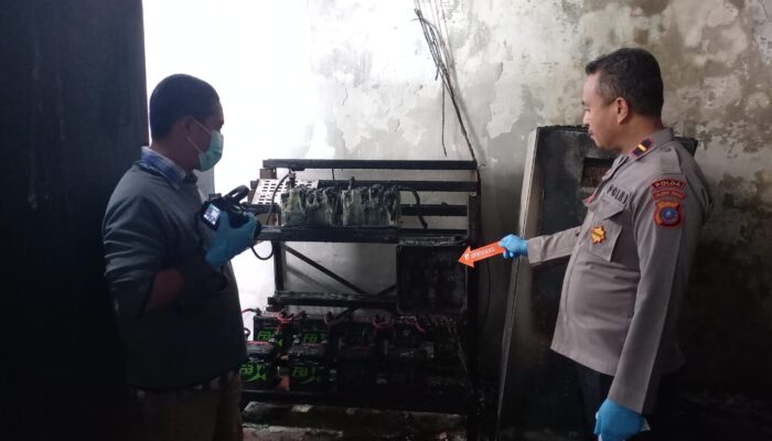 PLTD Luwuk Terbakar, Polres Banggai Beri Penjelasan