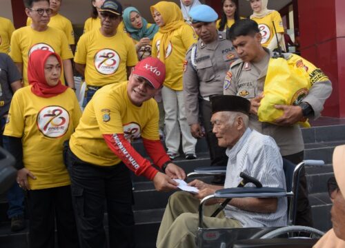 HUT Bhayangkara ke 78, Kapolda Sulteng Membawa Misi Sosial