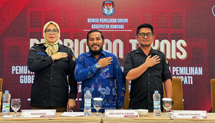 KPU Banggai Gelar Bimtek Pemutakhiran Data dan Penyusunan Daftar Pemilih
