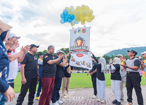 Kejuaraan Tarkam Kemenpora RI Tahun 2024 resmi bergulir di Luwuk, Kabupaten Banggai