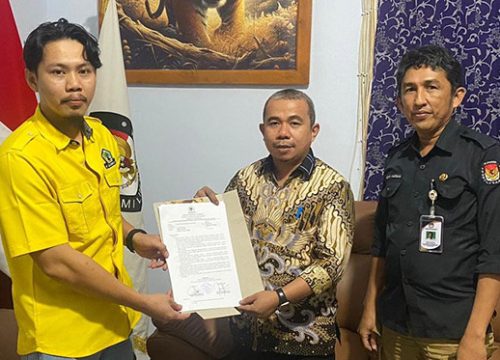 Taat Aturan, Partai Golkar Resmi Masukkan LHKPN ke KPU Kabupaten Banggai