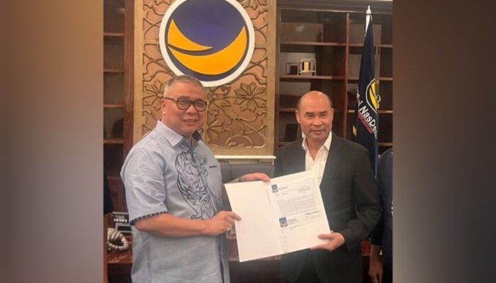 Jumat Berkah, Calon Gubernur Sulteng Ahmad Ali Kantongi Rekomendasi Partai NasDem