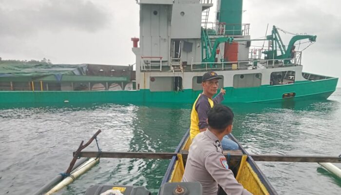 Kapal Karam di Perairan Mantoh Banggai, Seluruh Kru Selamat