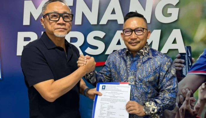 Diusung PAN, Amirudin Kandidat Bupati Banggai Pertama yang Kantongi Form Model B.1-KWK Parpol