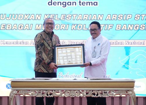 Raih Penghargaan dari ANRI, Kementerian ATR/BPN Upayakan Pengelolaan Arsip yang Semakin Baik