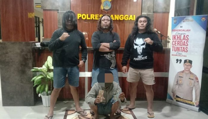 Resmob Polres Banggai Bekuk Pria Maling Tas IRT di Luwuk