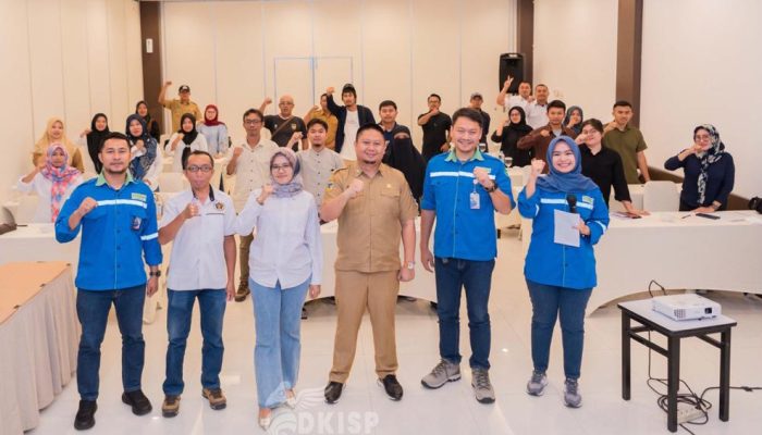 Kepala DKISP Banggai Buka Workshop Dasar Jurnalistik