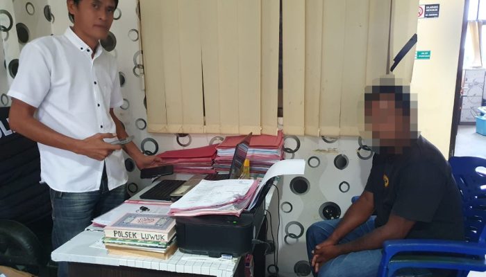 Mabuk, Oknum Aparat Desa Binsil Bualemo Bacok Temannya