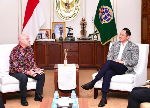 Pertemuan dengan USAID, Menteri AHY Bicara Target Pendaftaran Tanah dan Keberlanjutan Pembangunan Indonesia