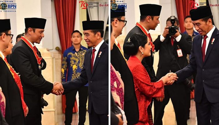 Menteri AHY Terima Tanda Penghormatan Bintang Mahaputera Nararya dari Presiden