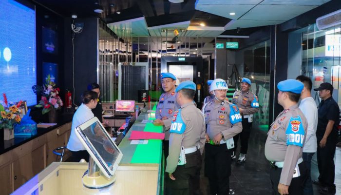 Propam Polres Banggai Mengecek Keberadaan Anggota Polri di THM dan Hotel di Luwuk, Hasilnya?