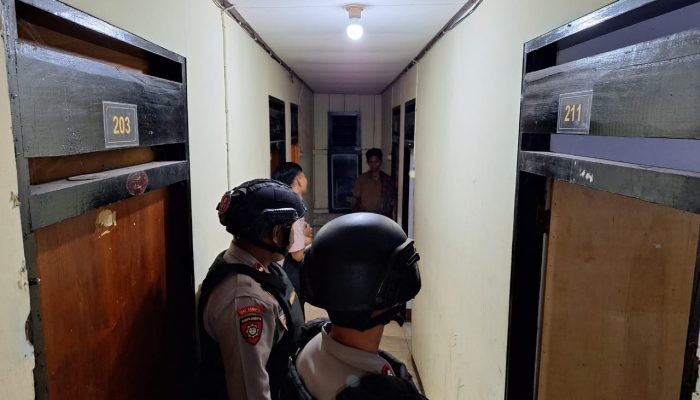 Cegah Prostitusi, Samapta Polres Banggai Gencar Razia Penginapan di Luwuk