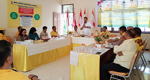 Gantikan Samsul Bahri Mang dan Roswati Masi, Amirudin Jabat Ketua Dewan Pembina Golkar Banggai dan Indry Azis Bendahara