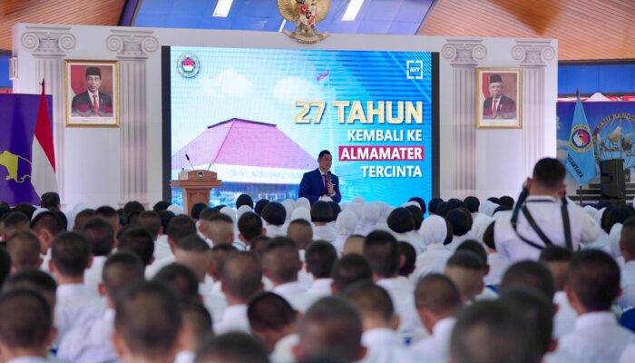 Menteri AHY Motivasi Siswa untuk Menjadi Generasi yang Optimis dan Berkarakter