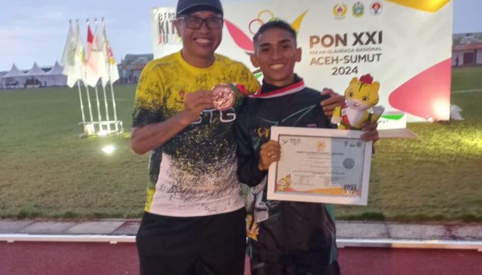 Pelatih Banggai Ramdani Bahmid Sukses Membawa Atletnya Merebut Medali di PON Aceh-Sumut