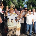 Blusukan di Desa Padang Kintom, AT-FM Disambut Histeris Emak Emak