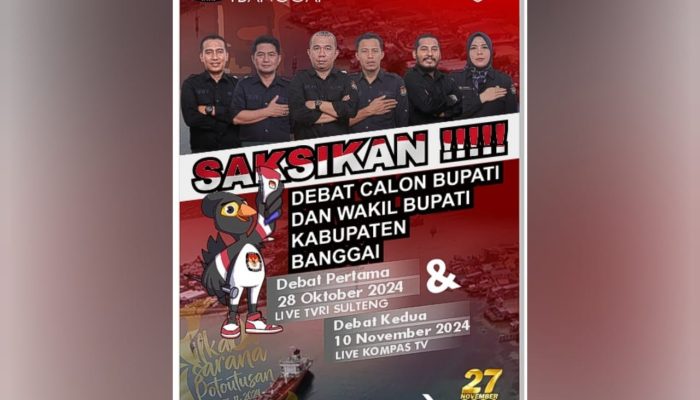 KPU Banggai Siapkan Empat Tema pada Debat Pertama Paslon