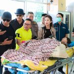 Bersama Amirudin Tamoreka, Kapolres Banggai Jemput Jenazah Benny Laos di Bandara Luwuk