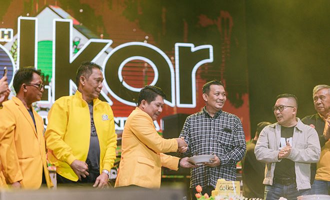 Pjs Bupati Banggai Raziras Rahmadillah Sebut HUT Golkar ke 60 Luar Biasa