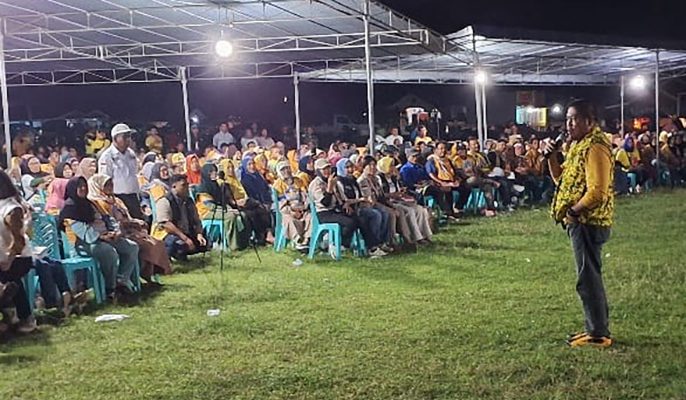 “The King” Pileg, Irwanto Kulap Yakin AT-FM Menang Telak di Dapil II Banggai