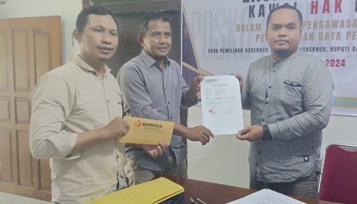 Dua Akun Dilaporkan Tim Hukum Relawan AT-FM ke Bawaslu Banggai