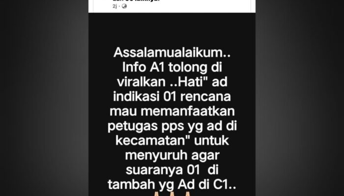 Paslon 01 Dituding Memanfaatkan PPS, Begini Jawaban Tim AT-FM