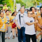 Blusukan di Lamala, Duet Petahana Amirudin dan Furqanuddin dapat Senyuman dari Warga