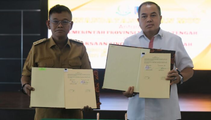 Pemprov Tandatangani Nota Kesepahaman Dengan Kejati Sulteng