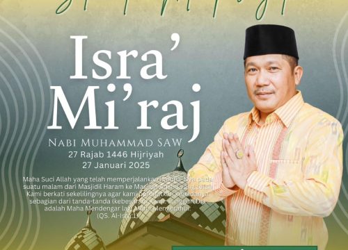 Iklan Isra Miraj Beniyanto Tamoreka