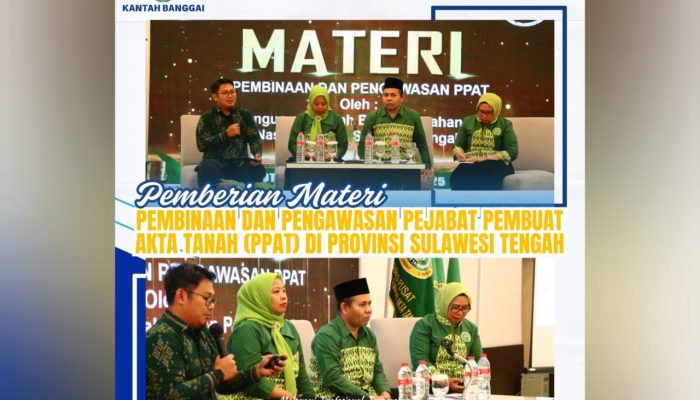 Pesan Kakanwil BPN Sulteng pada Konferwil IPPAT di Luwuk Banggai