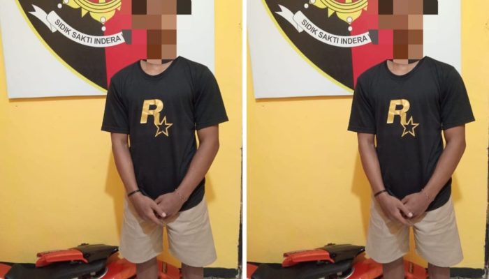 Mencuri Motor Kawasaki Ninja di Morowali, Remaja Asal Nuhon Banggai Ini Ditangkap