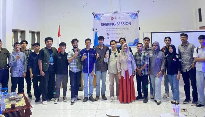 BEM Untika Luwuk, LBH dan Lembaga Progres Berbagi Pengalaman