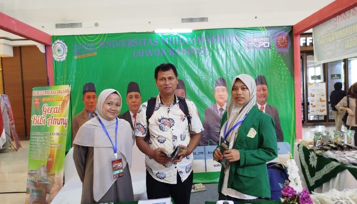 Unismuh Luwuk Tampilkan Produk Unggulan di Sulawesi Education & Techno EXPO 2025