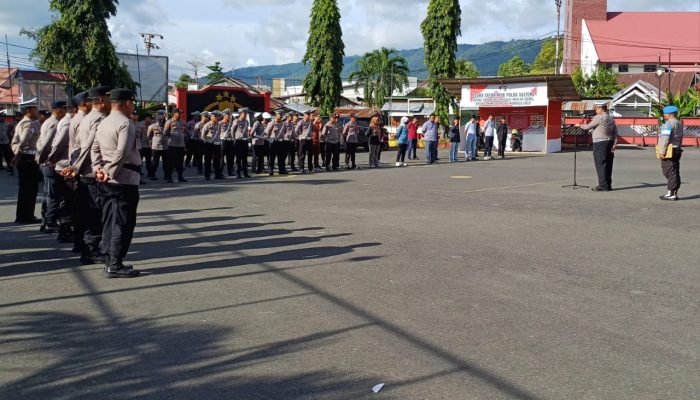 Jaga Ketertiban Jelang Putusan MK, Polres Banggai Imbau Warga Tidak Terprovokasi
