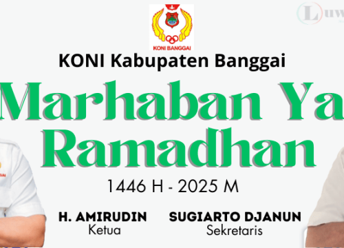 Iklan Ramadhan 1446 H KONI Banggai_1 Hijau