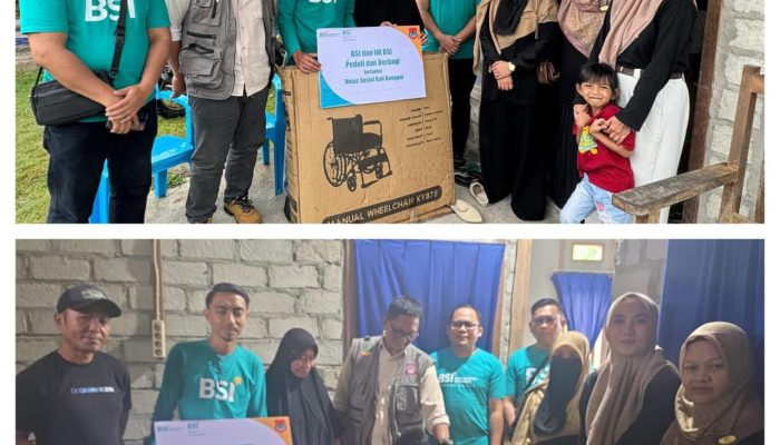 BSI Cabang Luwuk Perkuat Kepedulian Sosial dengan Berbagi di Kecamatan Nambo