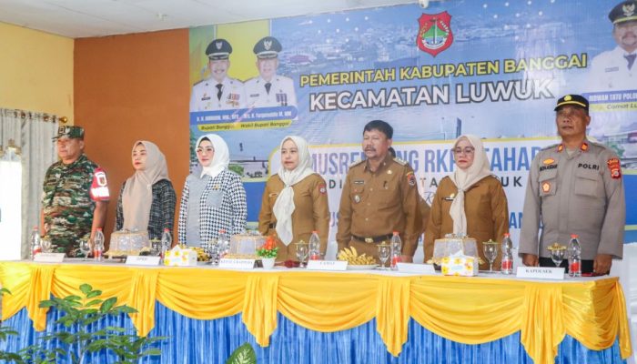 Bappeda Banggai Serap 50 Usulan pada Musrenbang Tahap I di Kecamatan Luwuk