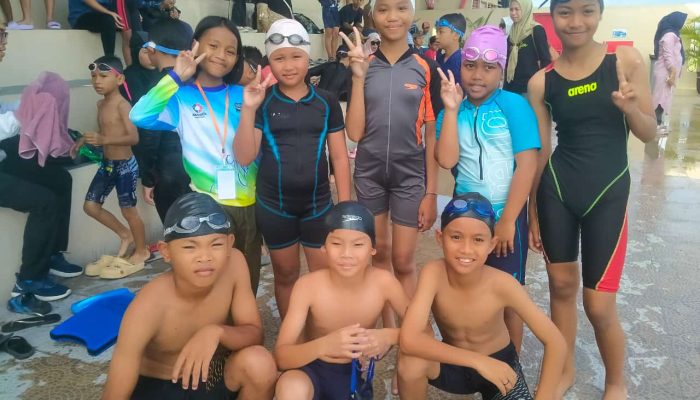 9 Atlet Banggai Berlaga pada Kejurprov Renang Open Indonesia Timur Sulteng di Palu
