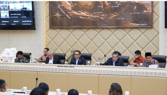 Kementerian ATR/BPN Tuai Berbagai Apresiasi dalam Rapat Kerja Bersama Komisi II DPR RI