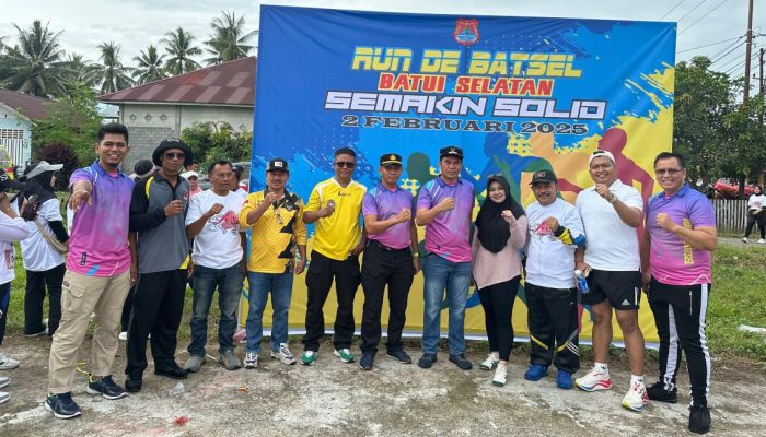 Ratusan Pelari Ramaikan Puncak HUT ke 15 Kecamatan Batui Selatan