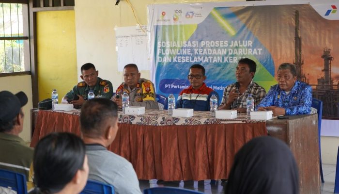 Pertamina EP Donggi Matindok Field Gelar Sosialisasi Keamanan Jalur Flowline di Toili Barat