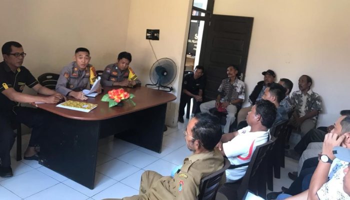 Warga Mantoh Kontra PT MGM, Kapolsek Lamala Mediasi