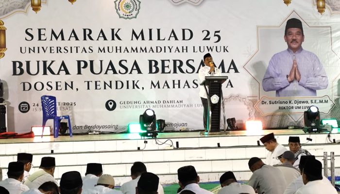 Unismuh Luwuk Genap 25 Tahun, Rektor: Saatnya Berbenah dan Maju Lebih Jauh