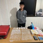 Pemuda Asal Balut Dihakop Polres Banggai, Bawa 260 Paket Sabu di Luwuk